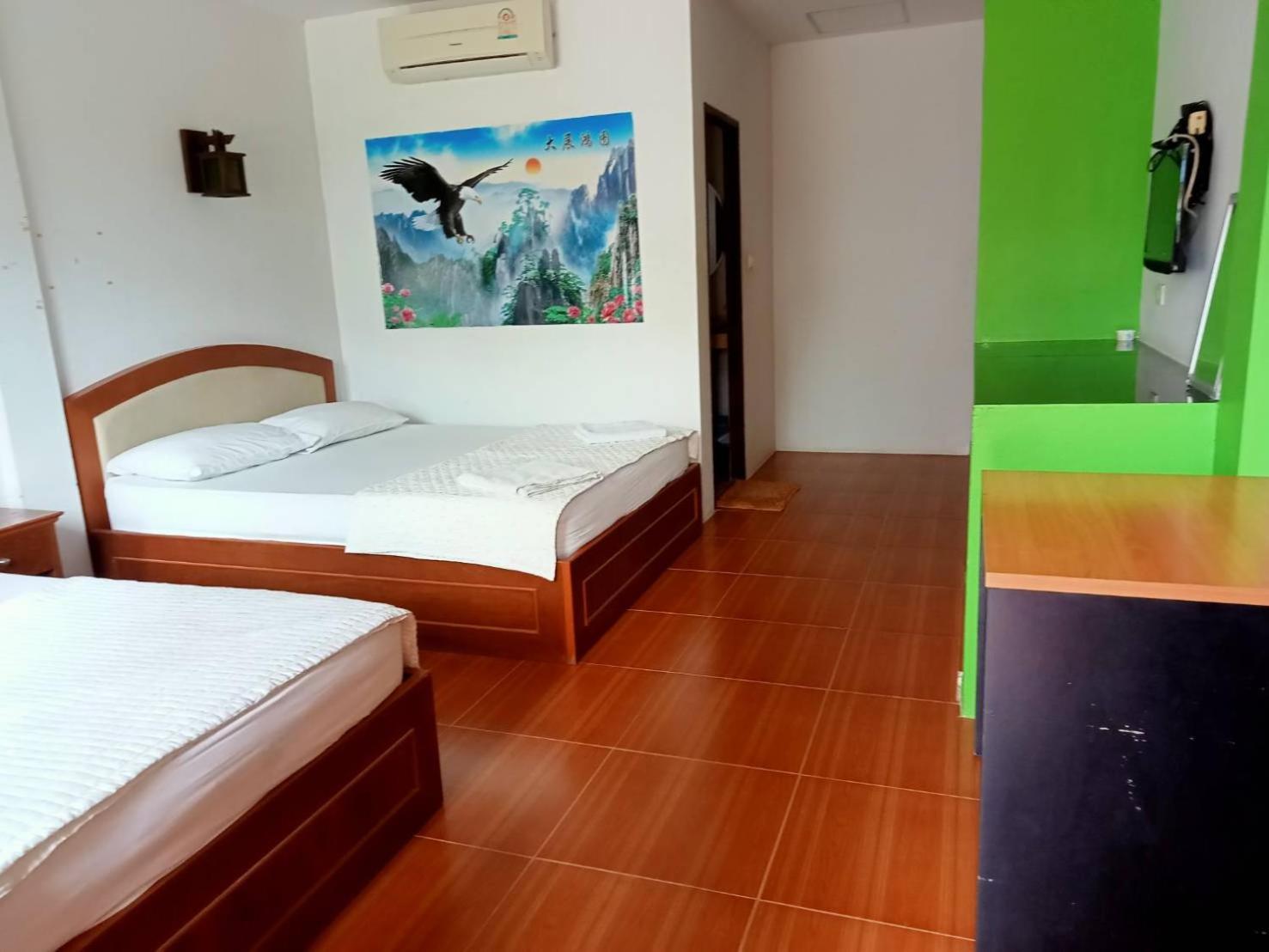 Bank Guesthouse Haad Rin Esterno foto